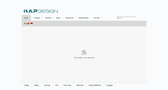 Desktop Screenshot of kapdesign.it