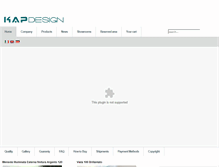 Tablet Screenshot of kapdesign.it