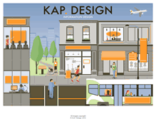 Tablet Screenshot of kapdesign.ca